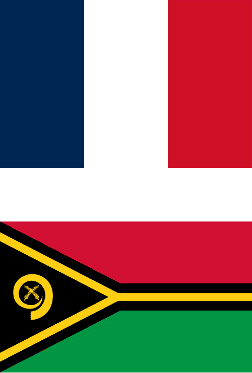 French-Vanuatu-flags